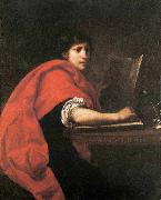 FURINI, Francesco St John the Evangelist oil painting on canvas